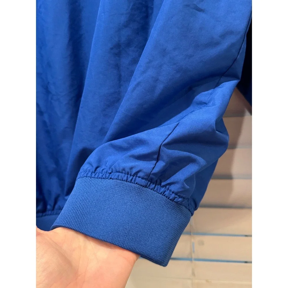 Nike Kentucky Wildcats Windbreaker Pullover Mens XXL Blue V-Neck Side Zip Y2K